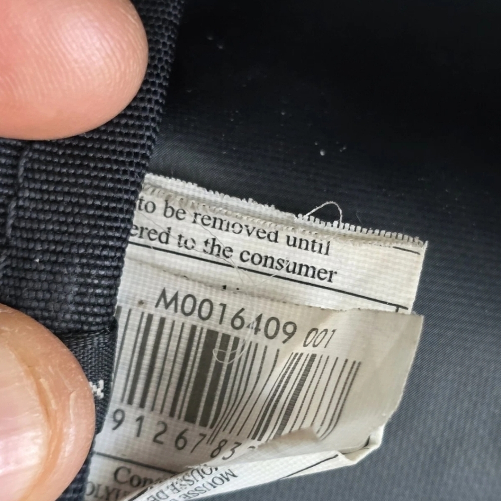 Marc Jacobs Black Canvas Logo Backpack with Silver Hardware - Picture 13 of 14